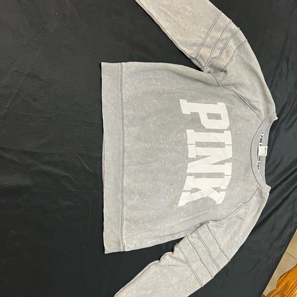 Victoria's Secret PINK Gray Sweatshirt